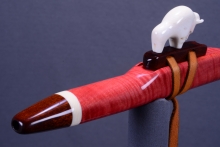 Pink Ivory Native American Flute, Minor, High C-5, #I19L